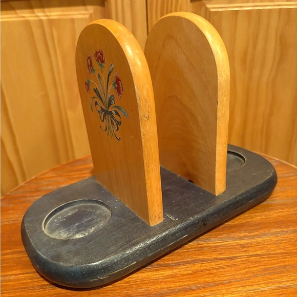 Lenox Summer Terrace Wooden Wood Napkin Holder - Picture 2 of 8